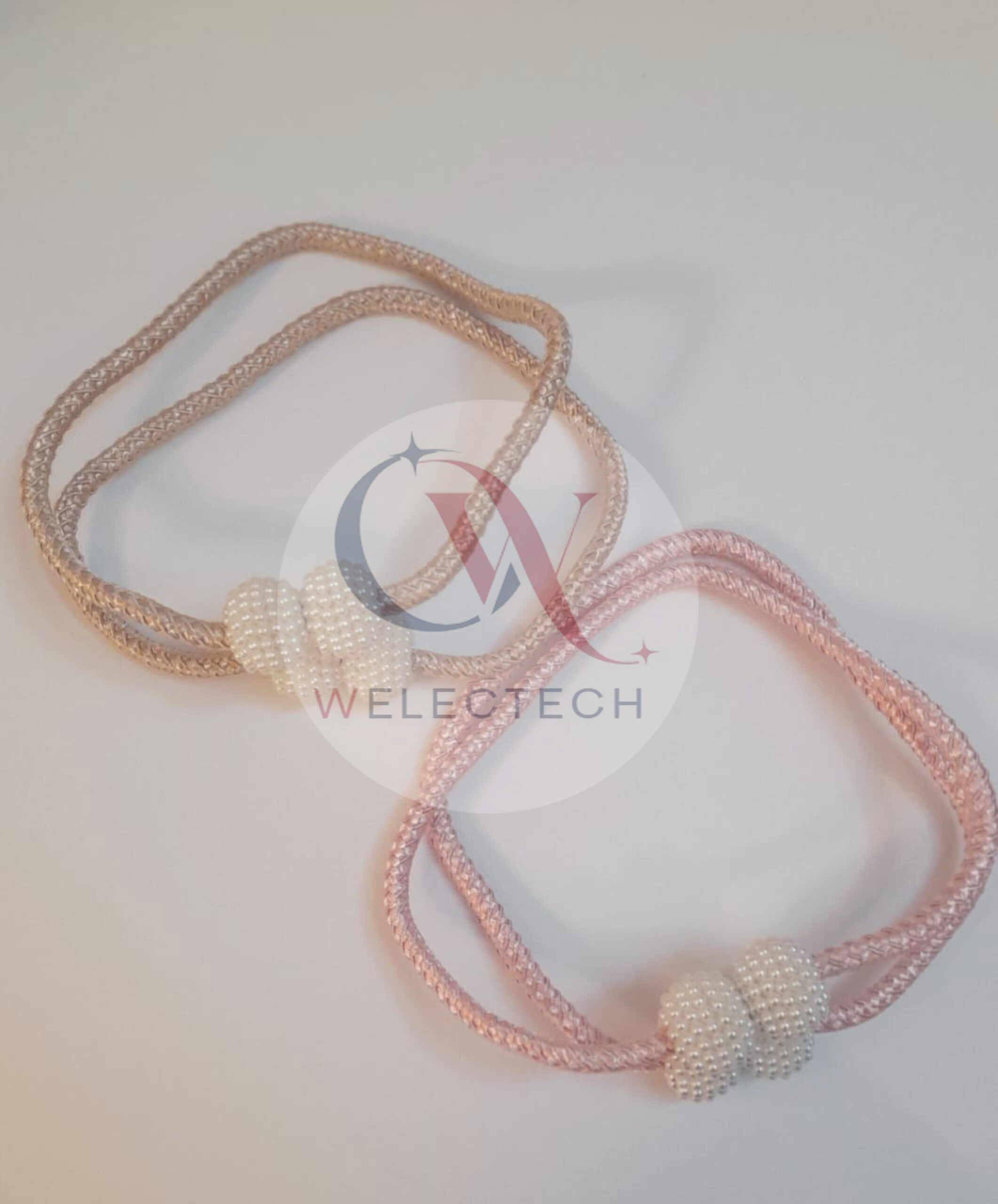Curtain magnet tie